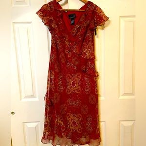 Womens tee/knee length dress